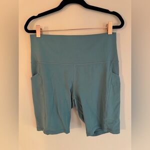 Lululemon Align Shorts 6” with Pockets – Tidewater Teal, Size 10